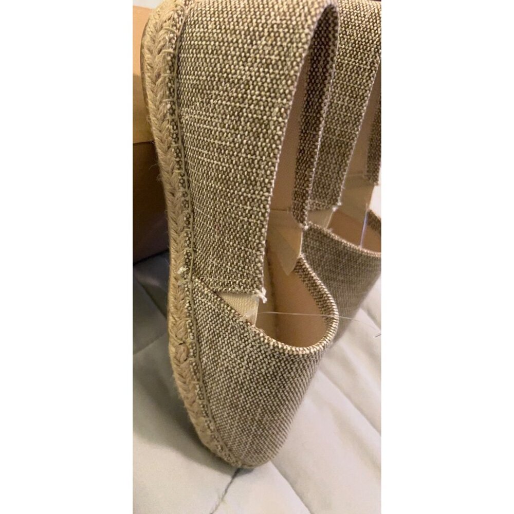 Lands End Shoes/Espadrille Comfort Slip on Flat Shoe Size 7 - Picture 7 of 10